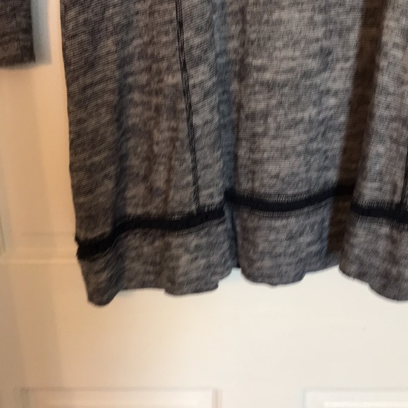 ANTHROPOLOGIE Saturday Sunday Navy Blue Cowl Neck Dress Size Small - Picture 7 of 7